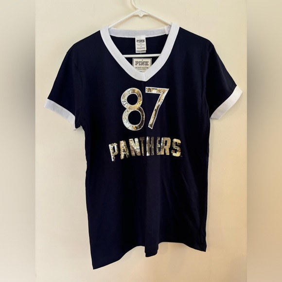 Pink Collegiate Collection Pitt Panthers Women’s Shirt L (NWT) - Picture 1 of 7